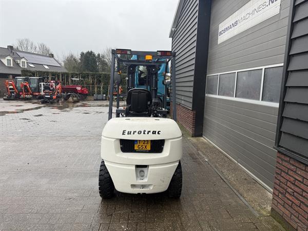 Grote foto eurotrac fe30 eco heftruck nieuw met vorkenverspreider agrarisch heftrucks