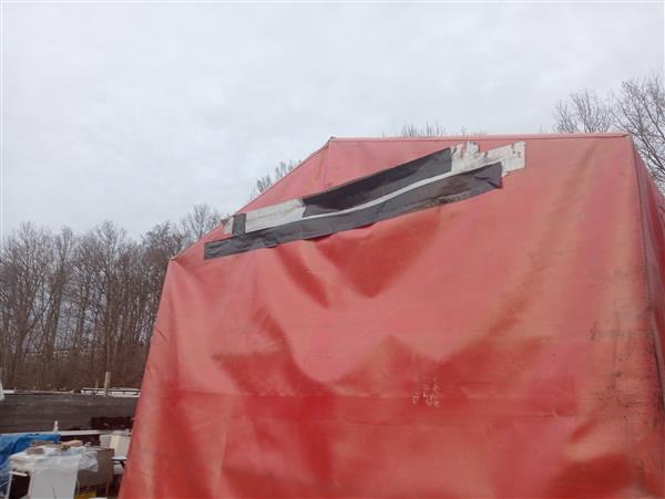 Grote foto aanhanger huif 750 kg auto diversen aanhangers