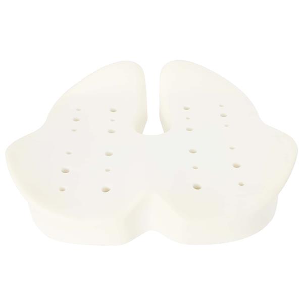 Grote foto vidaxl hoofdkussen met kussen lichtgrijs 50 x 43 x 10 cm katoen huis en inrichting woningdecoratie