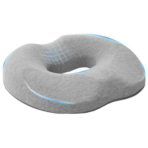 Grote foto vidaxl zitkussen nkleurig lichtgrijs 42 x 36 5 x 8 cm traagschuim huis en inrichting woningdecoratie