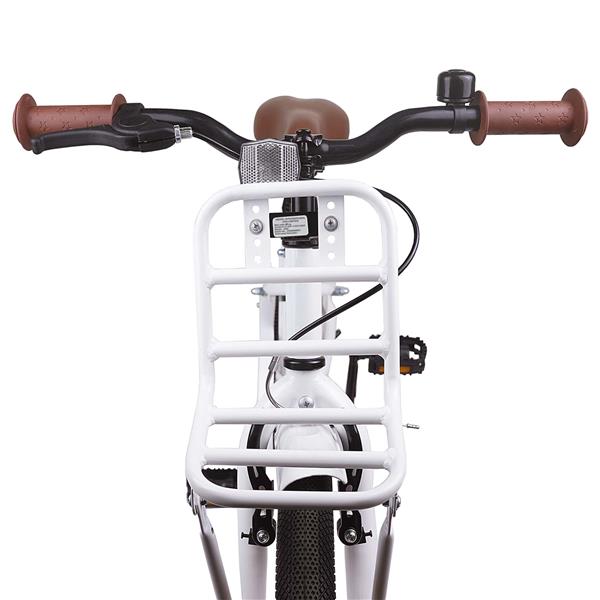 Grote foto vidaxl kinderfiets 22 inch voor 7 12 jaar oud wit fietsen en brommers herenfietsen