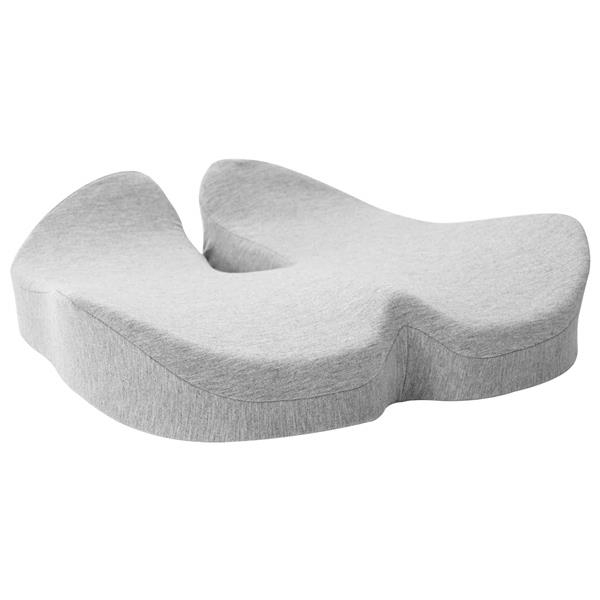 Grote foto vidaxl hoofdkussen met kussen lichtgrijs 50 x 43 x 10 cm katoen huis en inrichting woningdecoratie