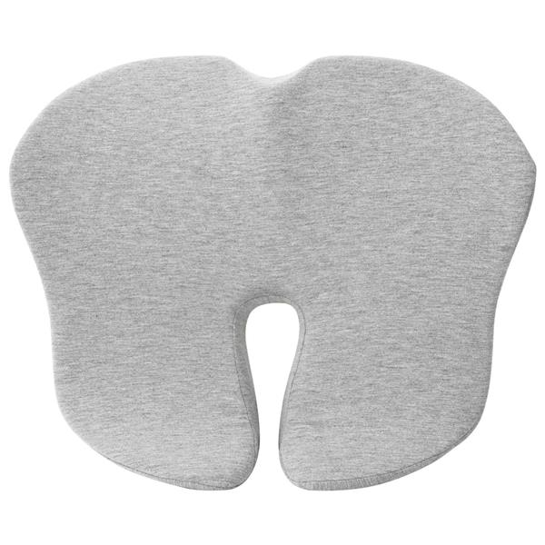 Grote foto vidaxl hoofdkussen met kussen lichtgrijs 50 x 43 x 10 cm katoen huis en inrichting woningdecoratie