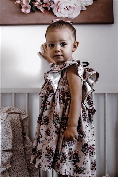 Grote foto zomer jurk lovely meadow 110 116 kinderen en baby overige