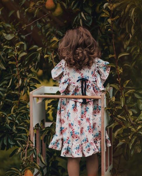 Grote foto zomer jurk lovely meadow 110 116 kinderen en baby overige