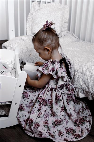 Grote foto zomer jurk lovely meadow 110 116 kinderen en baby overige