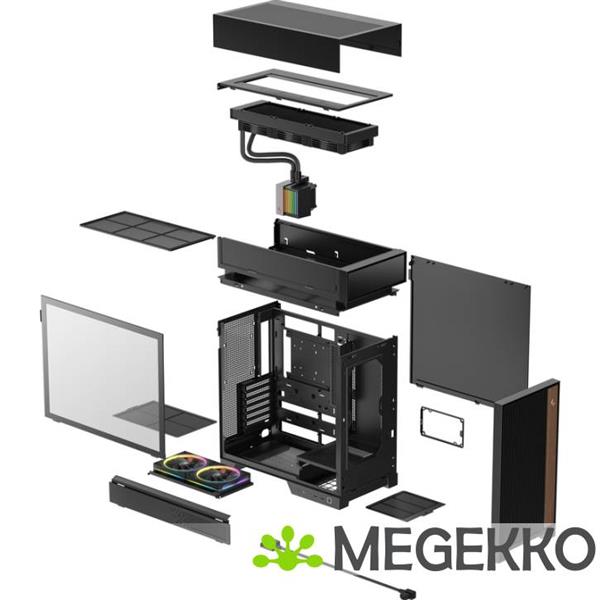 Grote foto deepcool cl6600 computers en software behuizingen en kasten