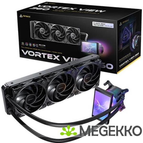 Grote foto antec vortex view 360 computers en software overige computers en software