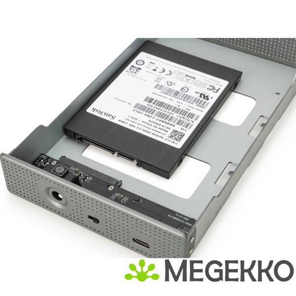 Grote foto digitus da 71106 1 behuizing voor opslagstations hdd behuizing aluminium 2.5 3.5 computers en software behuizingen en kasten