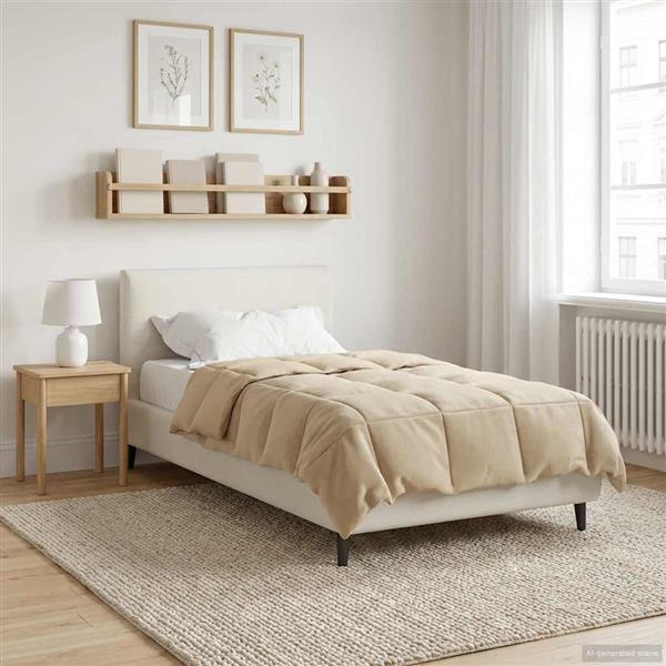 Grote foto vidaxl vol jaar dekbed gekwilt cr me 135 x 200 cm microfiber huis en inrichting bedden