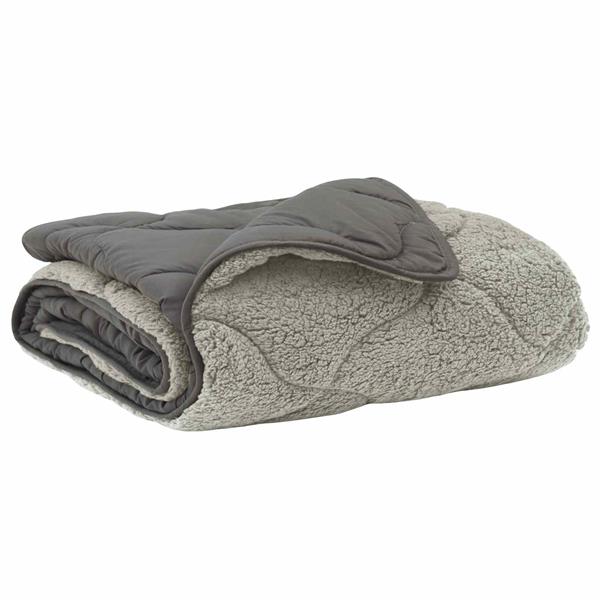 Grote foto vidaxl vol jaar dekbed gekwilt lichtgrijs 135 x 200 cm huis en inrichting bedden