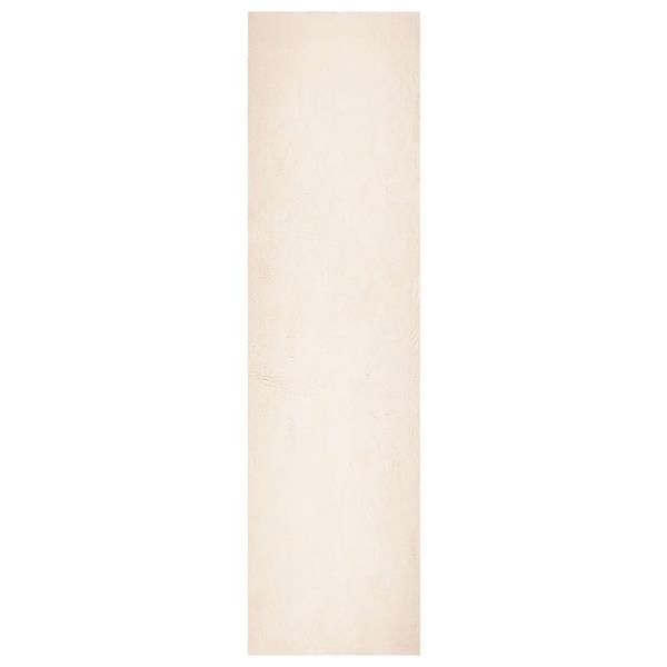 Grote foto vidaxl vloerkleden rechthoekig huarte beige 500 x 80 cm polyester huis en inrichting vloerbedekking en kleden