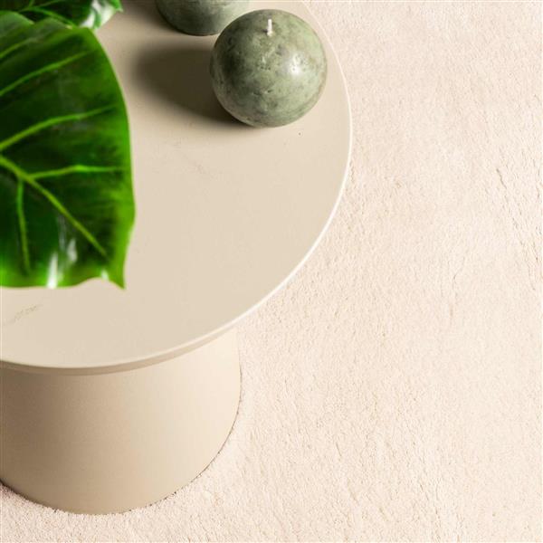 Grote foto vidaxl vloerkleden rechthoekig huarte beige 300 x 80 cm polyester huis en inrichting vloerbedekking en kleden