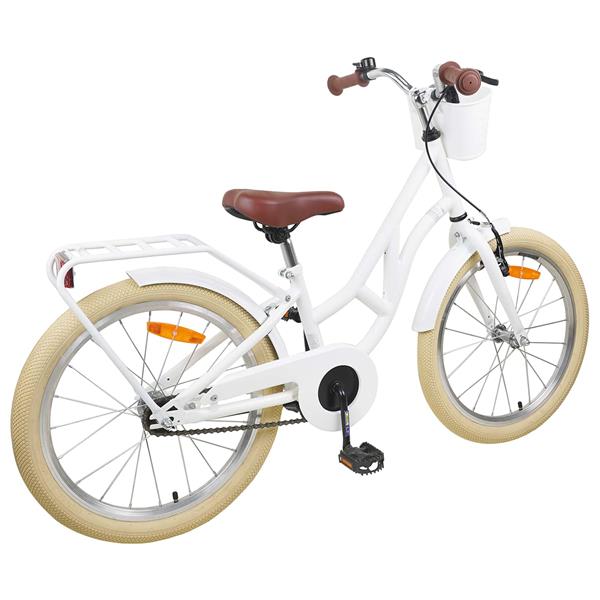 Grote foto vidaxl kinderfiets 20 inch 6 11 wit fietsen en brommers herenfietsen