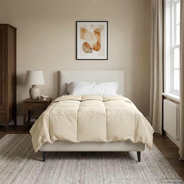 Grote foto vidaxl vol jaar dekbed gekwilt cr me 155 x 200 cm microfiber huis en inrichting bedden