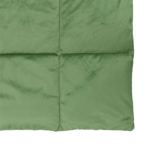 Grote foto vidaxl zomer dekbed gekwilt groen 155 x 200 cm microfiber huis en inrichting bedden