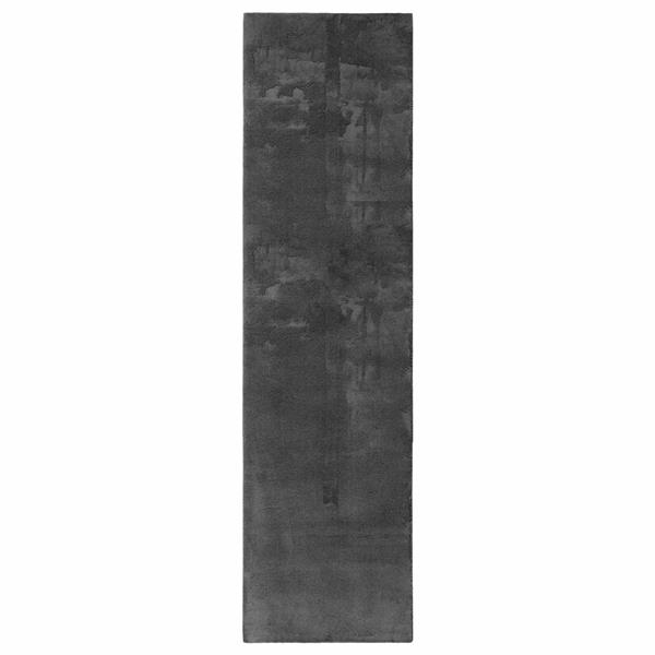 Grote foto vidaxl vloerkleden rechthoekig huarte antraciet 1000 x 80 cm polyester huis en inrichting vloerbedekking en kleden