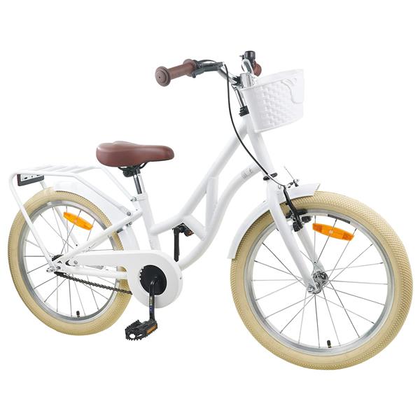Grote foto vidaxl kinderfiets 20 inch 6 11 wit fietsen en brommers herenfietsen