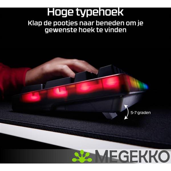 Grote foto hyperx origins 2 1800 us qwerty toetsenbord computers en software toetsenborden