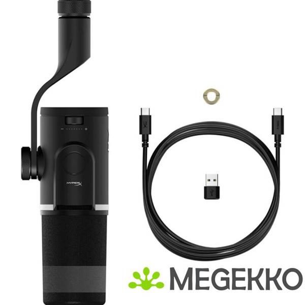 Grote foto hyperx flipcast dynamic microphone xlr usb c computers en software overige computers en software