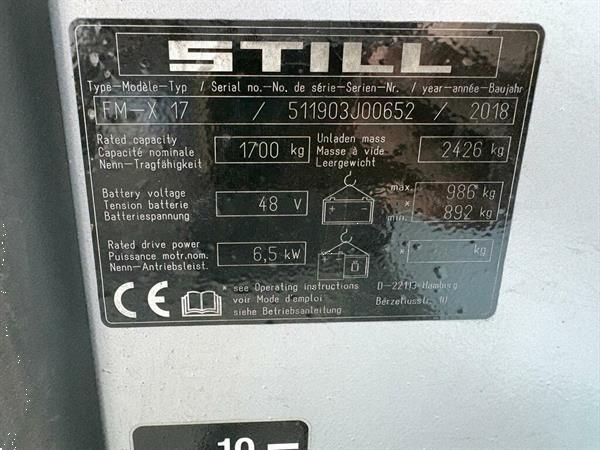 Grote foto vs 22657 reachtruck still fmx17 camera doe het zelf en verbouw hefwerktuigen