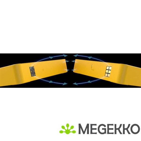 Grote foto thermaltake ct140 ex reverse argb sync pc computer behuizing ventilator 14 cm geel 3 stuk s computers en software overige computers en software