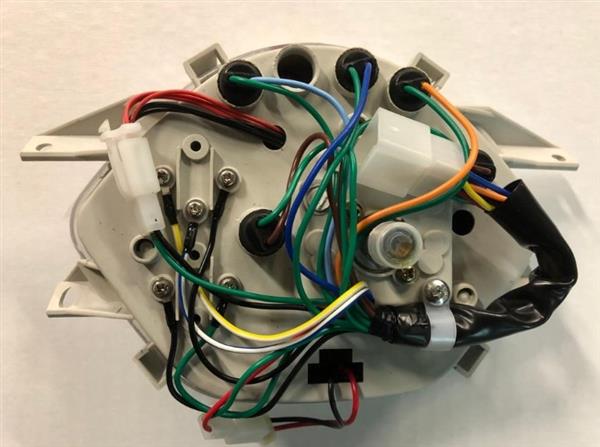 Grote foto km tellerklok napoli riva lux maple 2 china lx euro2 3 motoren overige accessoires