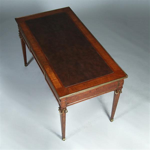 Grote foto frans bureau plat napoleon iii fraai brons en veel inlegwerk ca 1860 no.362925 antiek en kunst overige in antiek gebruiksvoorwerpen