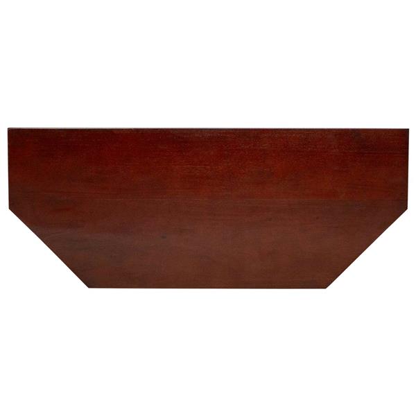 Grote foto vidaxl tv kast met lade bruin 100 x 40 5 x 46 cm massief mahoniehout huis en inrichting overige