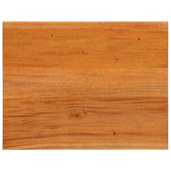 Grote foto vidaxl ladekast naturel 45 x 35 x 100 5 cm massief mahoniehout kinderen en baby complete kinderkamers