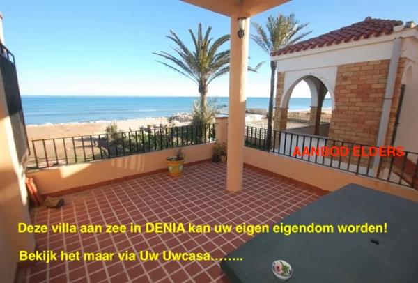 Grote foto uw villa direct aan zee in denia met 3 parkings en huizen en kamers bestaand europa