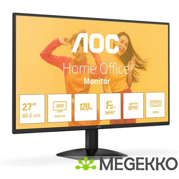 Grote foto aoc b3 q27b35s3 27 qhd 120hz ips monitor computers en software overige computers en software