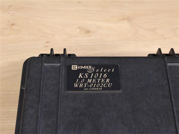 Grote foto kimber kable select ks 1016 audio interconnects rca 1 0 metre audio tv en foto onderdelen en accessoires