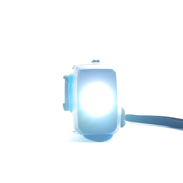 Grote foto slimlogy r3 mini 2000 mah noodradio nood zaklamp laadbaar met crank blauw telecommunicatie batterijen en accu