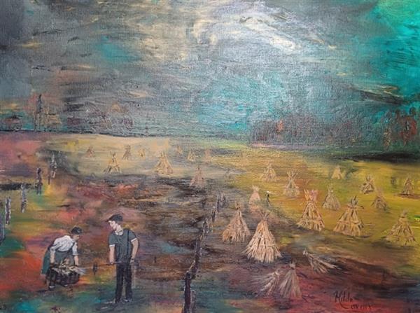 Grote foto kunsthandel gennep boerenlabeur antiek en kunst modern