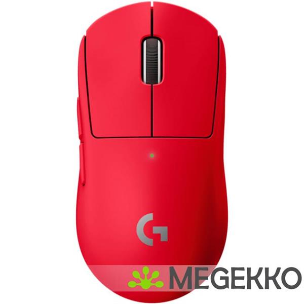 Grote foto logitech pro x superlight 2 se draadloze gaming muis rood computers en software overige computers en software
