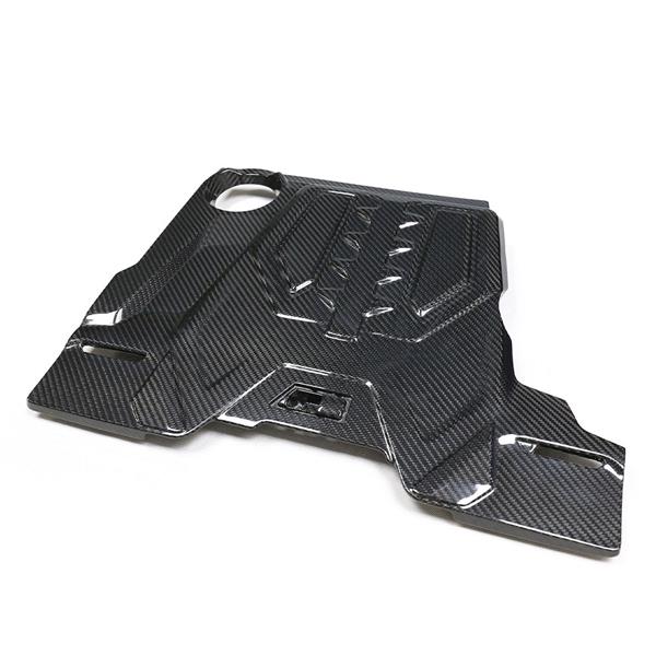 Grote foto dit betreft een bmw m5 f90 m8 f91 f92 f93 carbon motor ruimte kappen set auto onderdelen tuning en styling