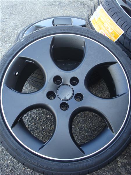 Grote foto 18 inch gti black velgen en banden steek 5x112 auto diversen gereedschap