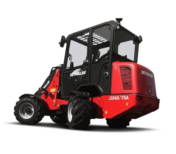 Grote foto thaler knikshovel 3448 a5 5 assige vierwielbesturing knikbesturing agrarisch tractoren