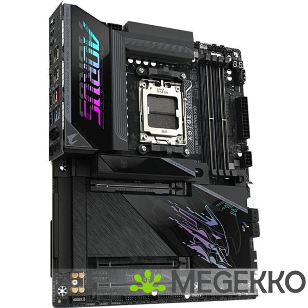 Grote foto gigabyte x870e aorus pro x3d computers en software moederborden