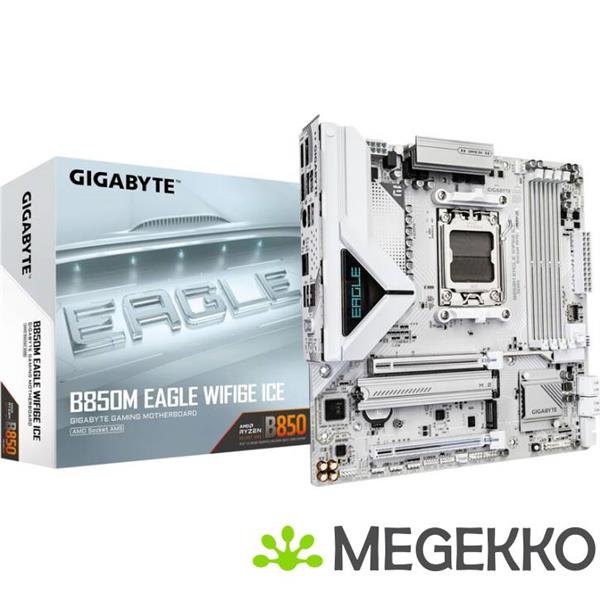 Grote foto gigabyte b850m eagle wifi6e ice computers en software moederborden