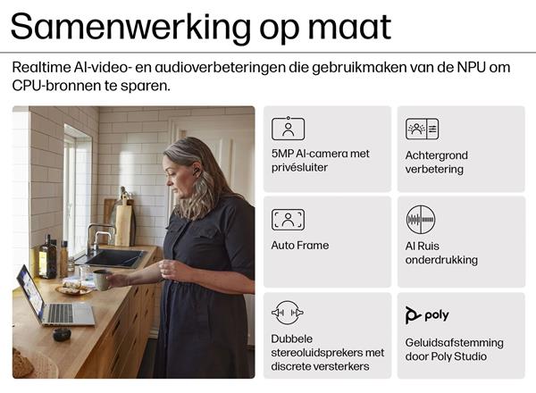 Grote foto hp elitebook 840 g11 4g lte wwan intel core ultra 7 155u 16gb 512gb ssd 14 wuxga 1920x computers en software overige computers en software
