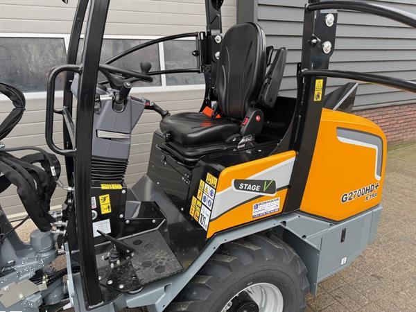 Grote foto giant g2700 x tra hd minishovel nieuw 110 cm breed goedkope uitvoering agrarisch shovels