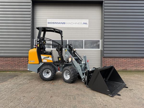 Grote foto giant g1500 minishovel hoge mast nieuw agrarisch shovels