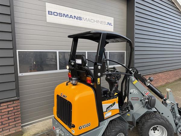 Grote foto giant g1500 minishovel hoge mast nieuw agrarisch shovels