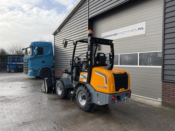 Grote foto giant g2700 hd minishovel kniklader nieuw 110 cm breed goedkope uitvoering agrarisch shovels