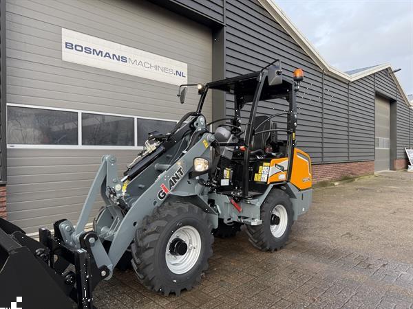 Grote foto giant g2700 hd minishovel kniklader nieuw 110 cm breed goedkope uitvoering agrarisch shovels