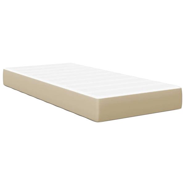 Grote foto vidaxl bedmatras met matras saliegroen 80 x 200 cm stof antiek en kunst stoelen en banken