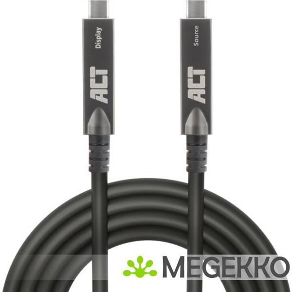 Grote foto act usb c 3.2 gen2 active optical cable aoc touchpanel video data power 15m computers en software overige computers en software