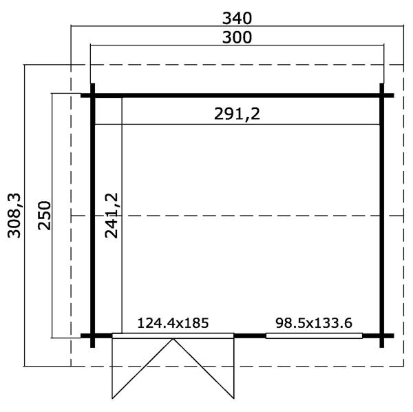 Grote foto nieuw blokhut alex tuin en terras tuinhuisjes en blokhutten
